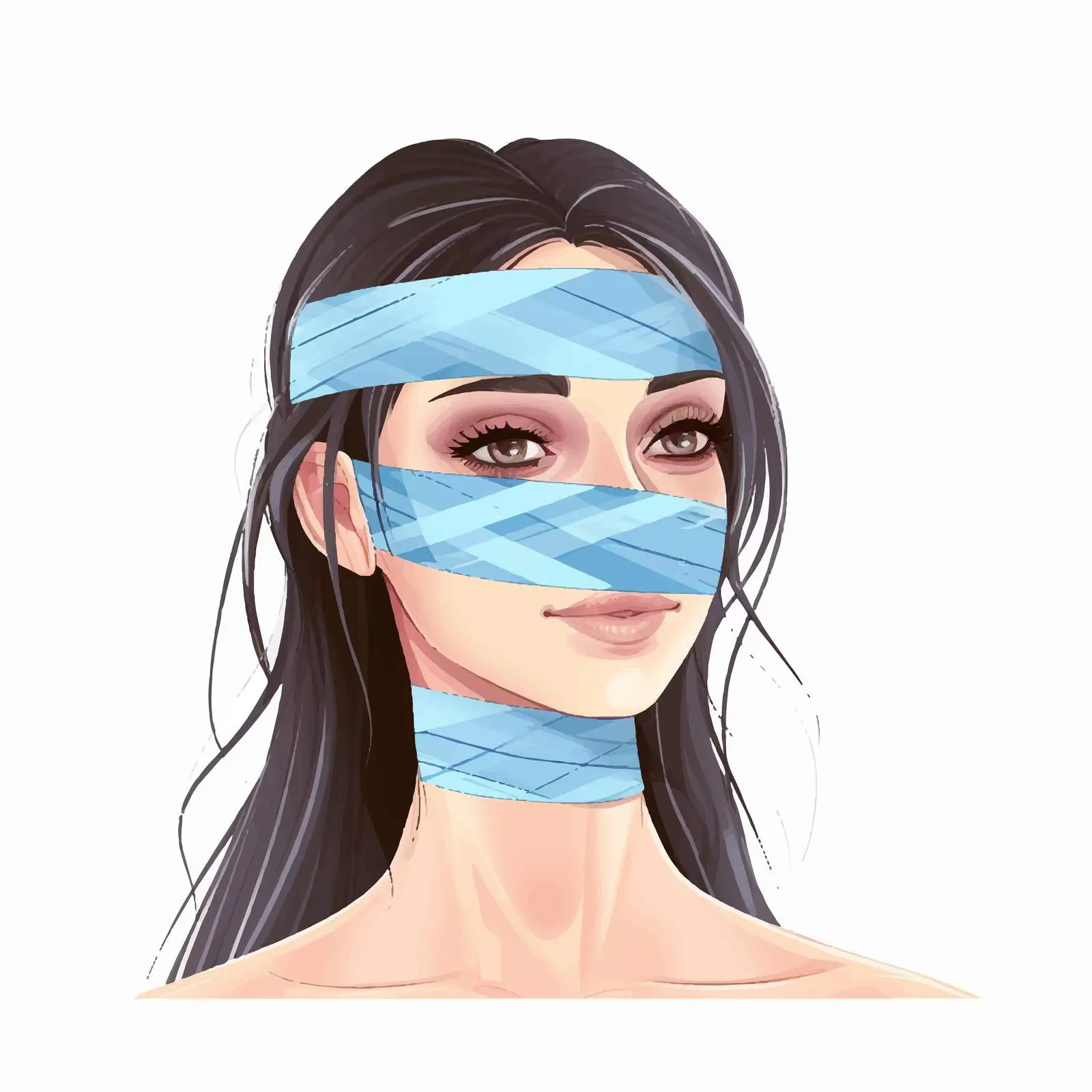 Self-Care Taping Technique for Kinesiology – free body awareness image from Dotvec