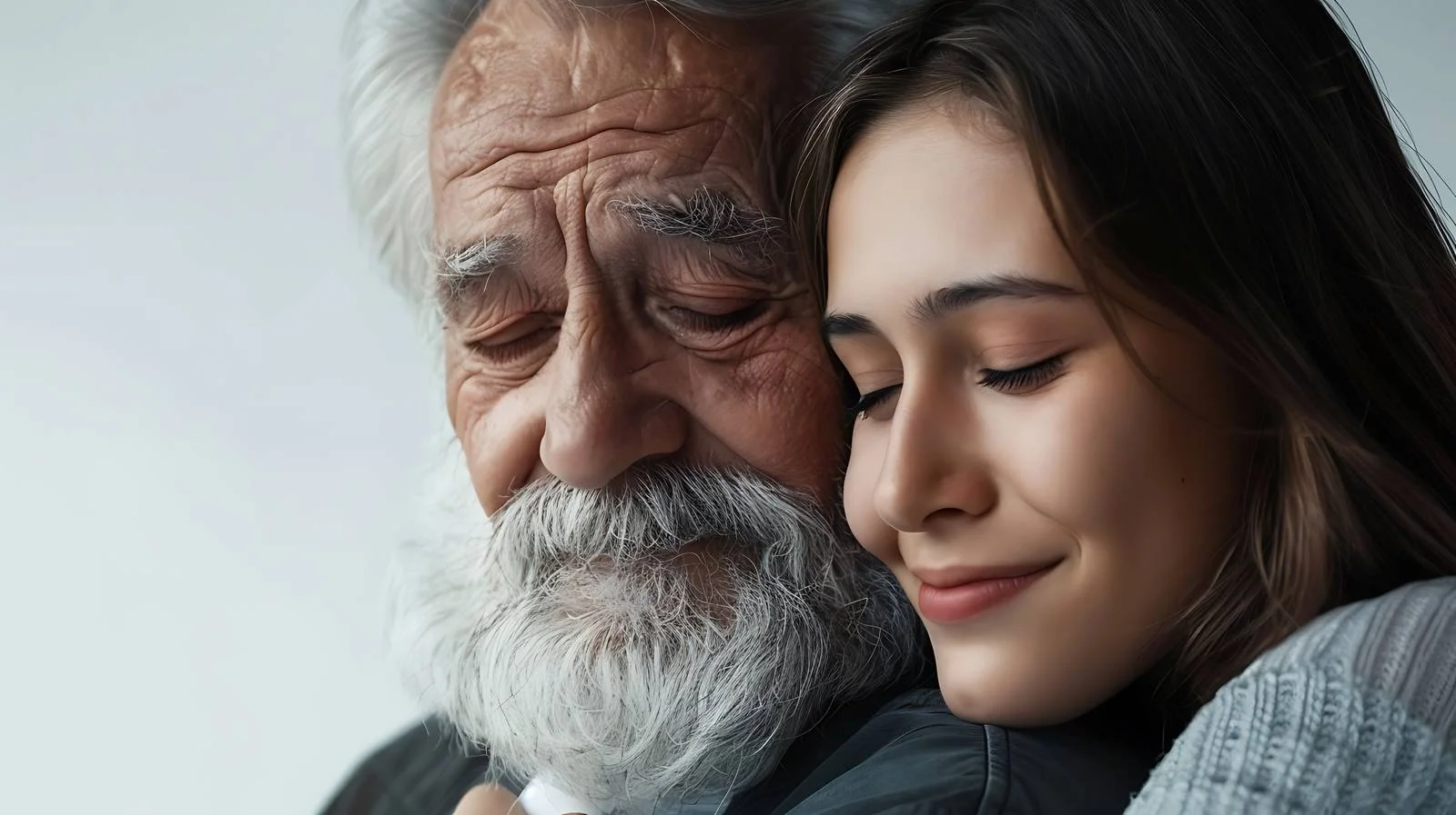 Multigenerational Bond: Daughter and Elderly Woman — free download from Dotvec