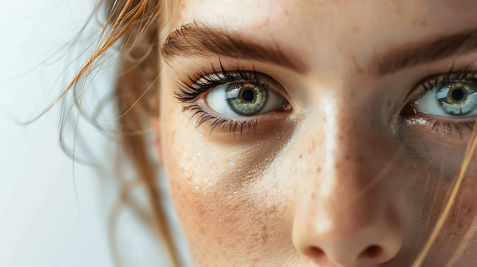 Captivating Woman with Striking Eye Color — free download from Dotvec