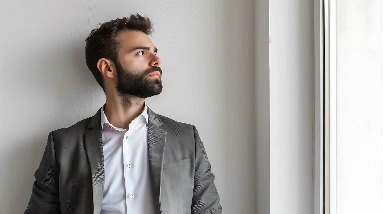 Businessman Contemplating View — free download from Dotvec