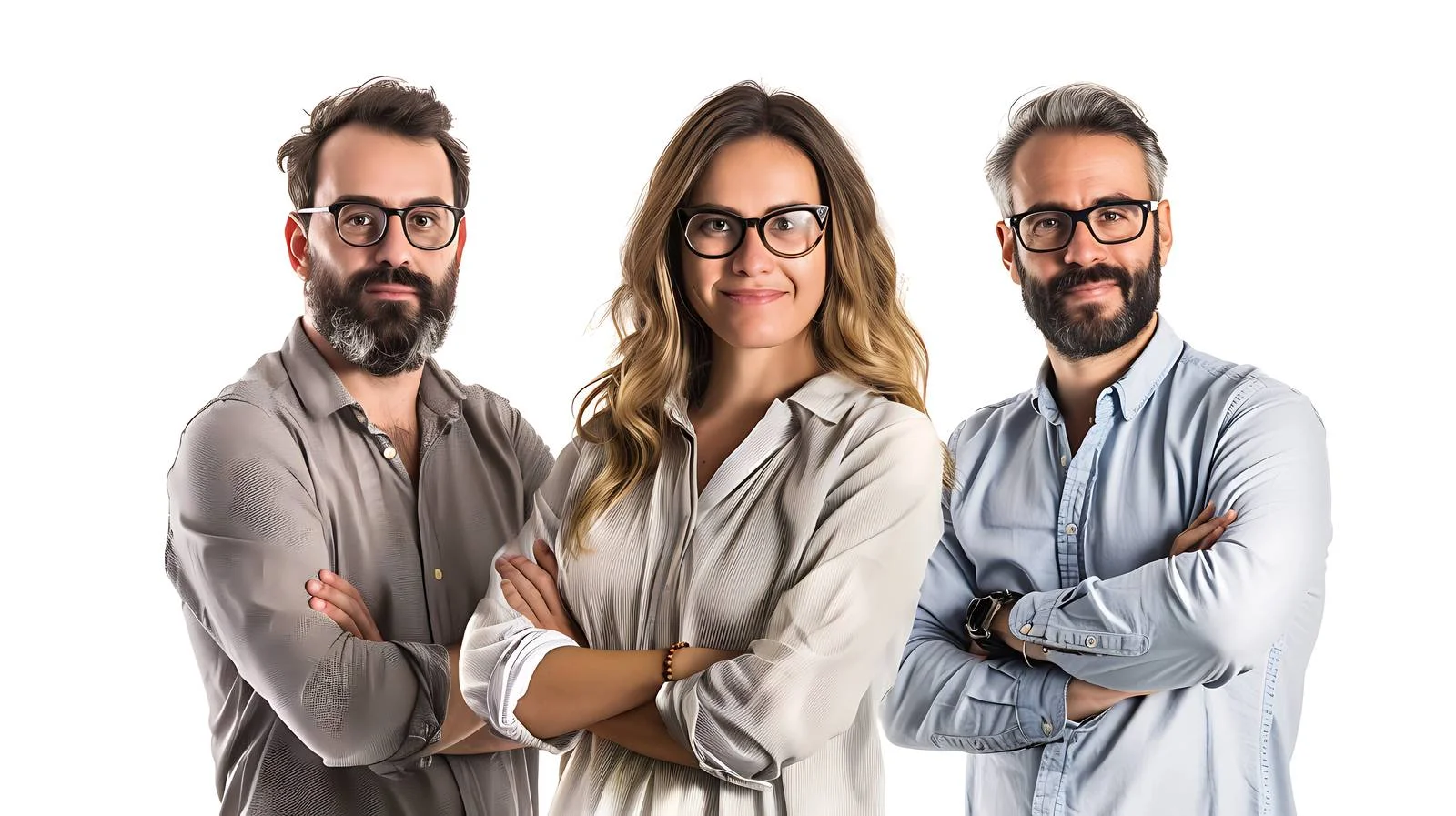 Professional Office Colleagues Portrait — free download from Dotvec