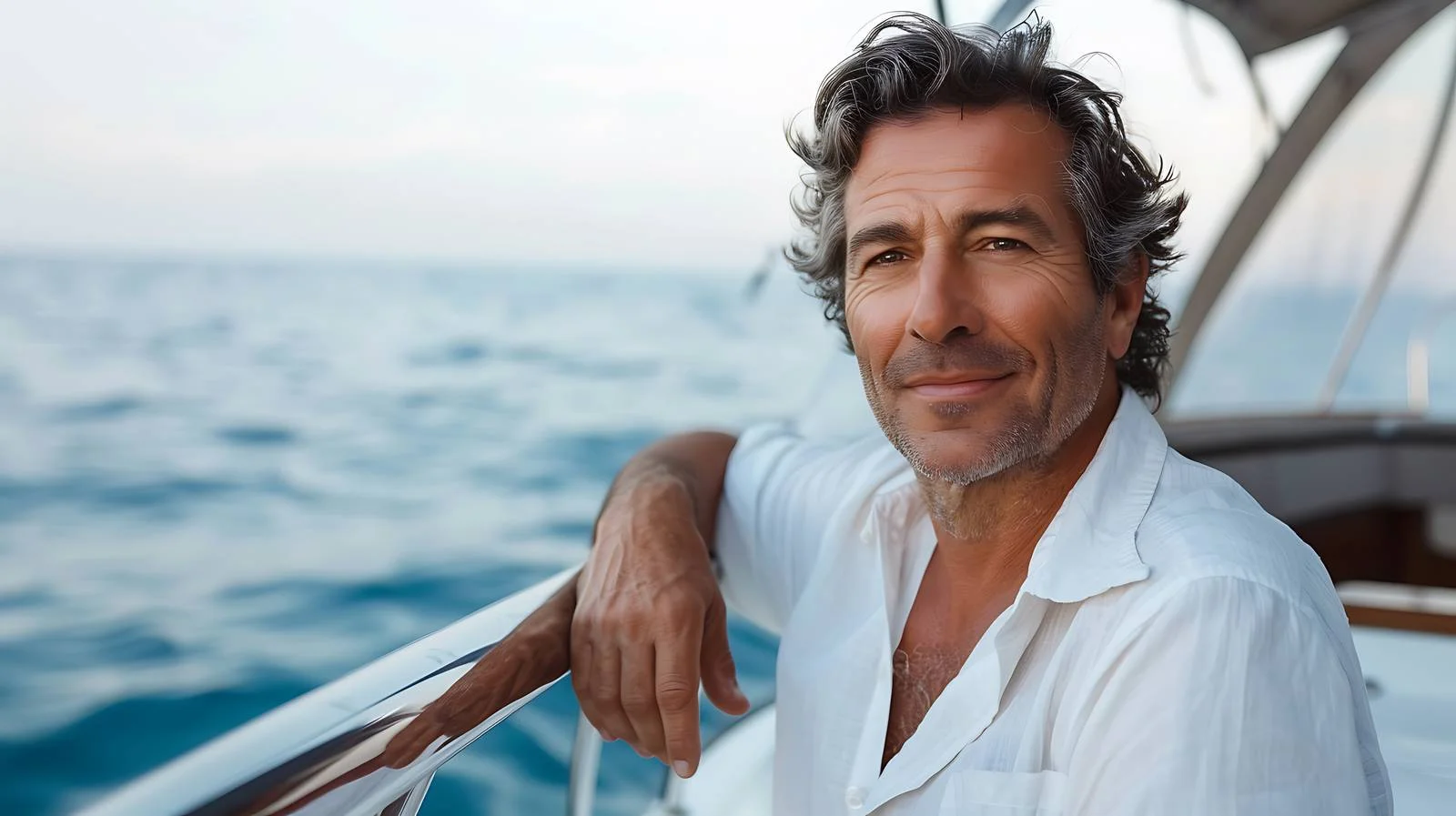 Mature Man on Motorbike — free download from Dotvec