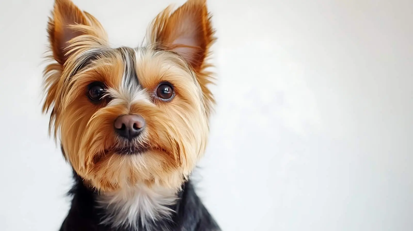 Cute Yorkshire Terrier Isolated on White Background — free download from Dotvec