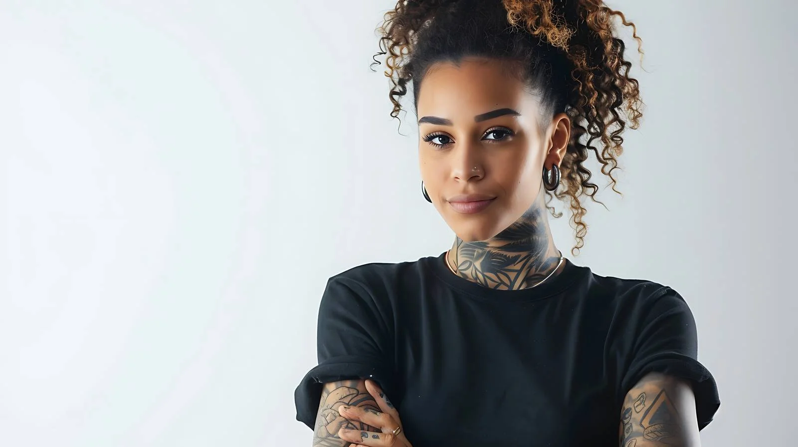 Female Student Tattoo Portrait — free download from Dotvec