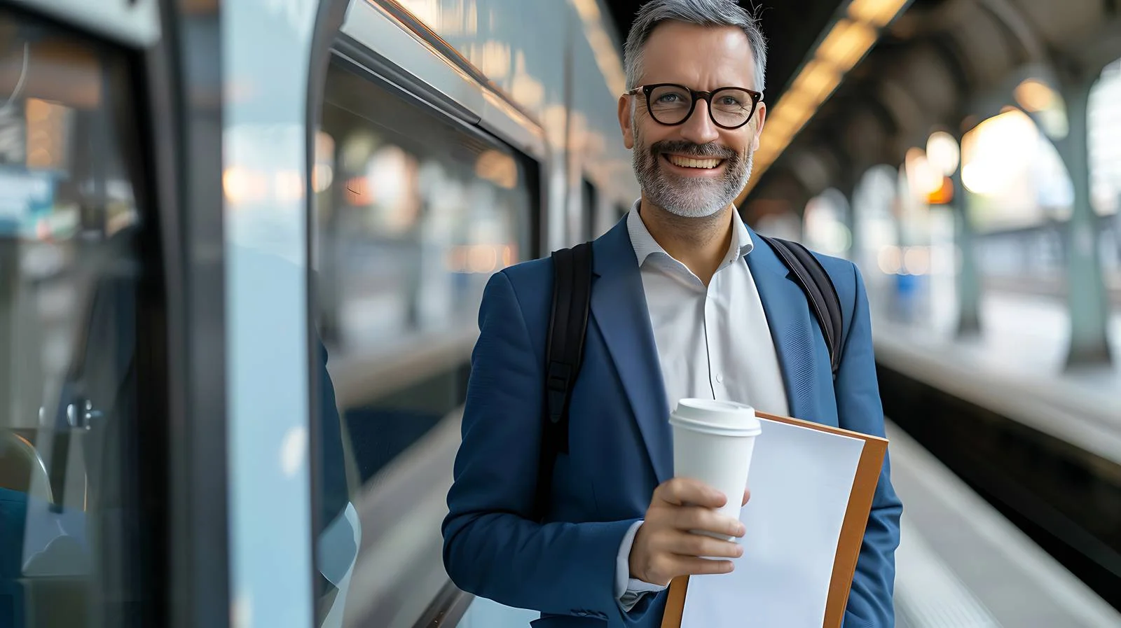 Corporate Professional with Reusable Cup — free download from Dotvec