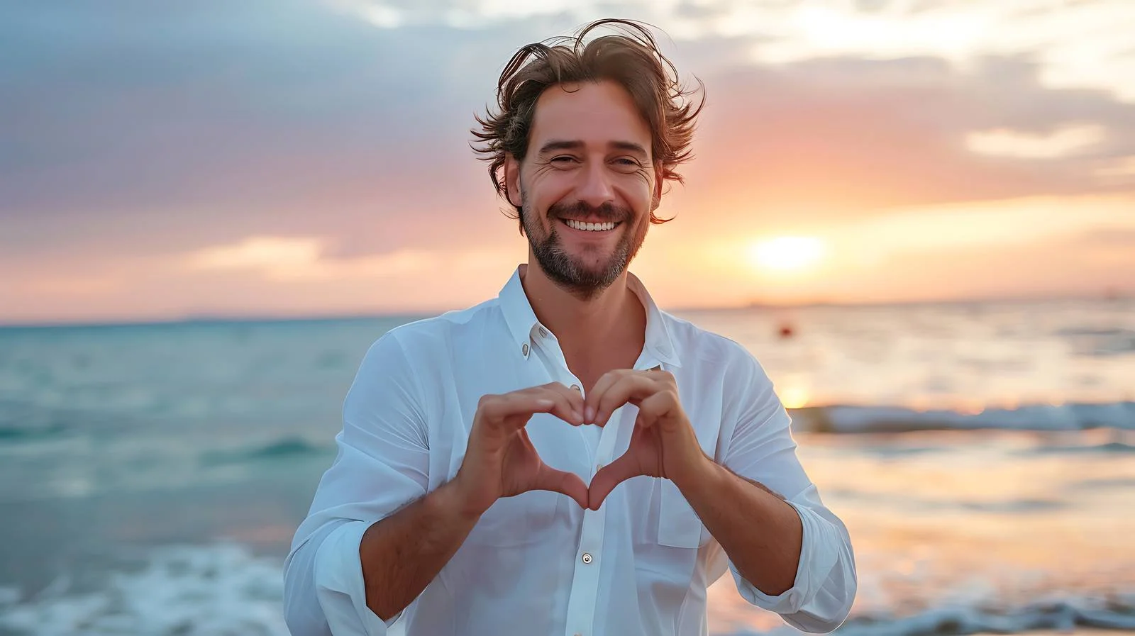 Happy Handsome Man Portrait — free download from Dotvec