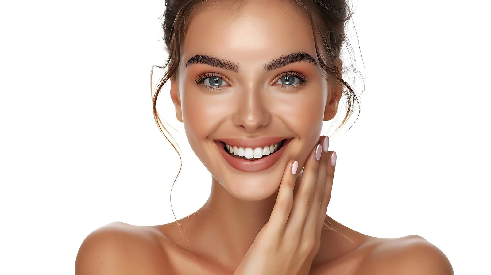 Radiant Young Woman's Joyful Expression Captured — free download from Dotvec