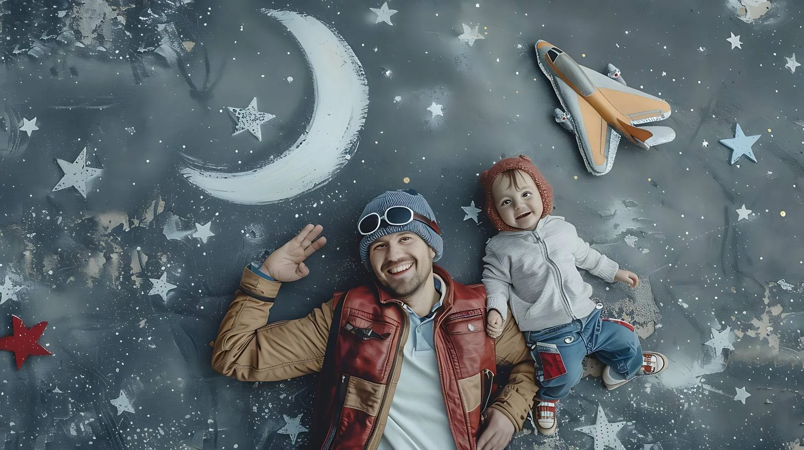 Mature Man in Pilot Hat Portrait — free download from Dotvec