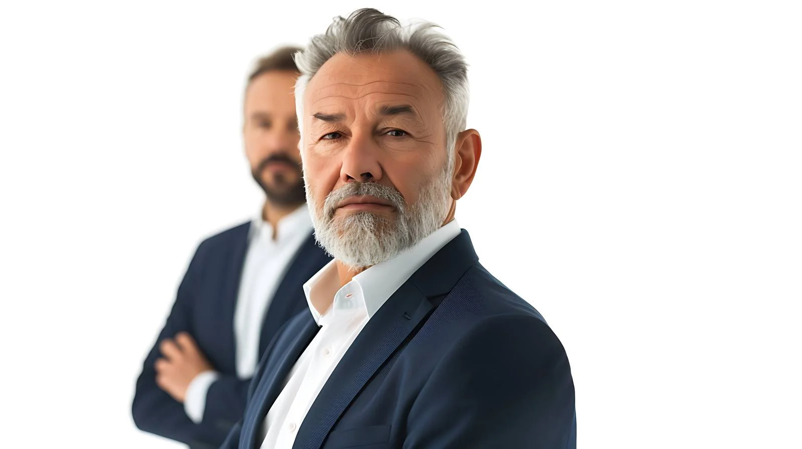 Businessman and Senior Portrait — free download from Dotvec