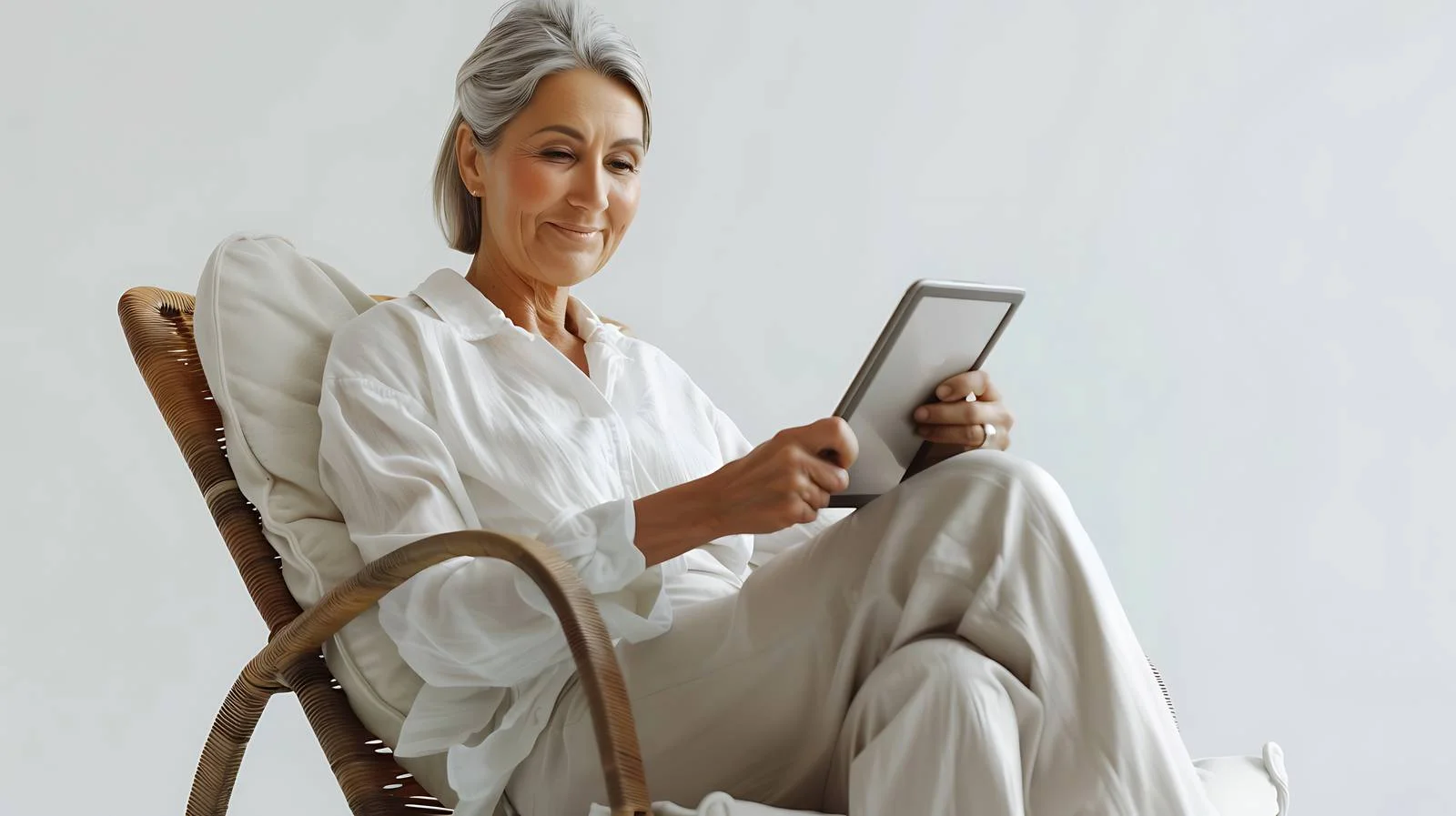 Senior Businesswoman Lounge Portrait — free download from Dotvec
