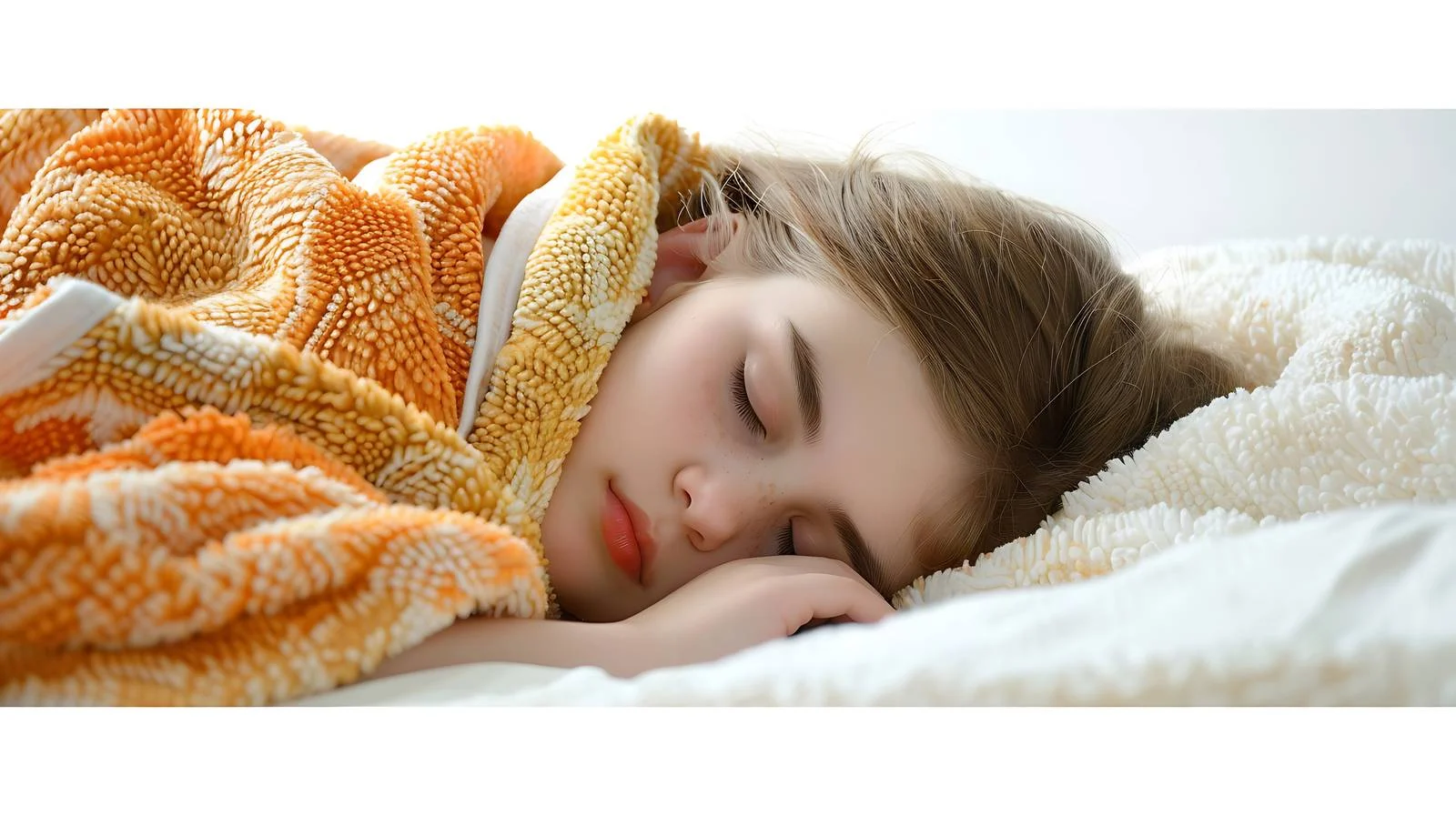 Peaceful Sleeping Girl Portrait — free download from Dotvec