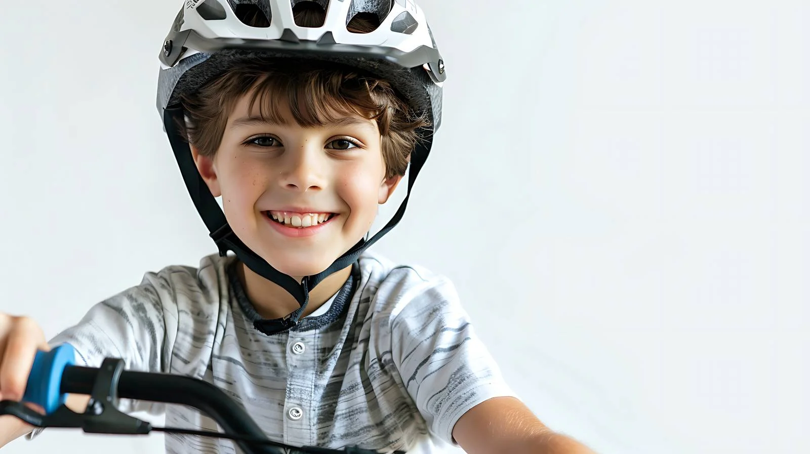 Joyful Boy with BMX Bike Portrait — free download from Dotvec