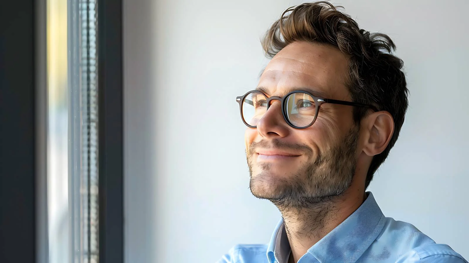 Confident Businessman with Glasses — free download from Dotvec