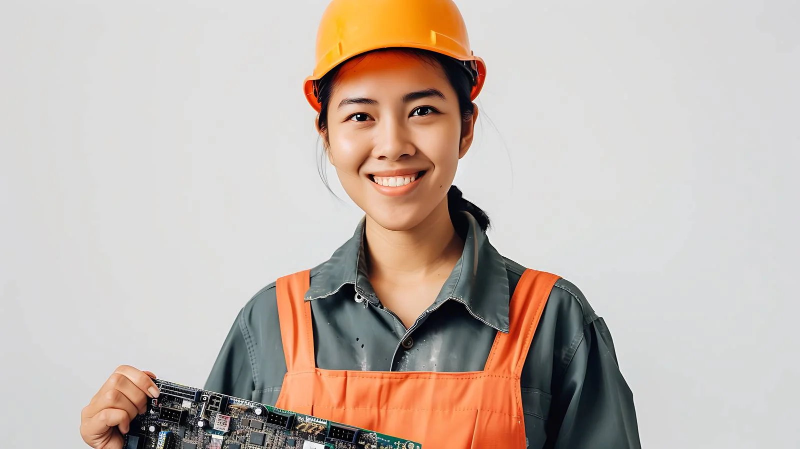 Caring Technician with Mother Image — free download from Dotvec