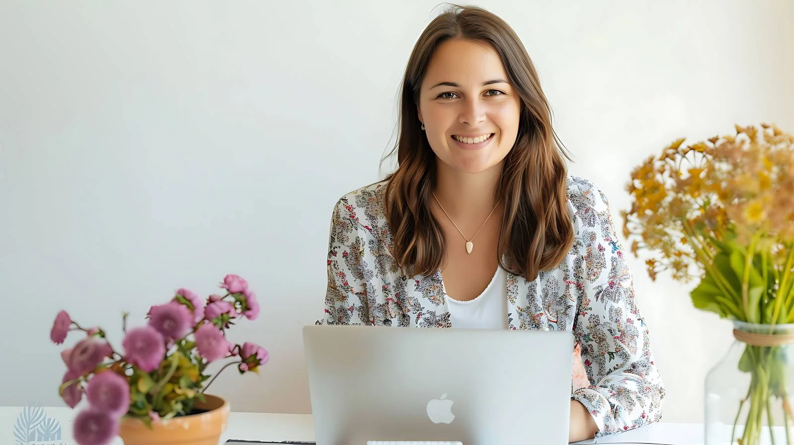 Professional Woman Working with Laptop — free download from Dotvec