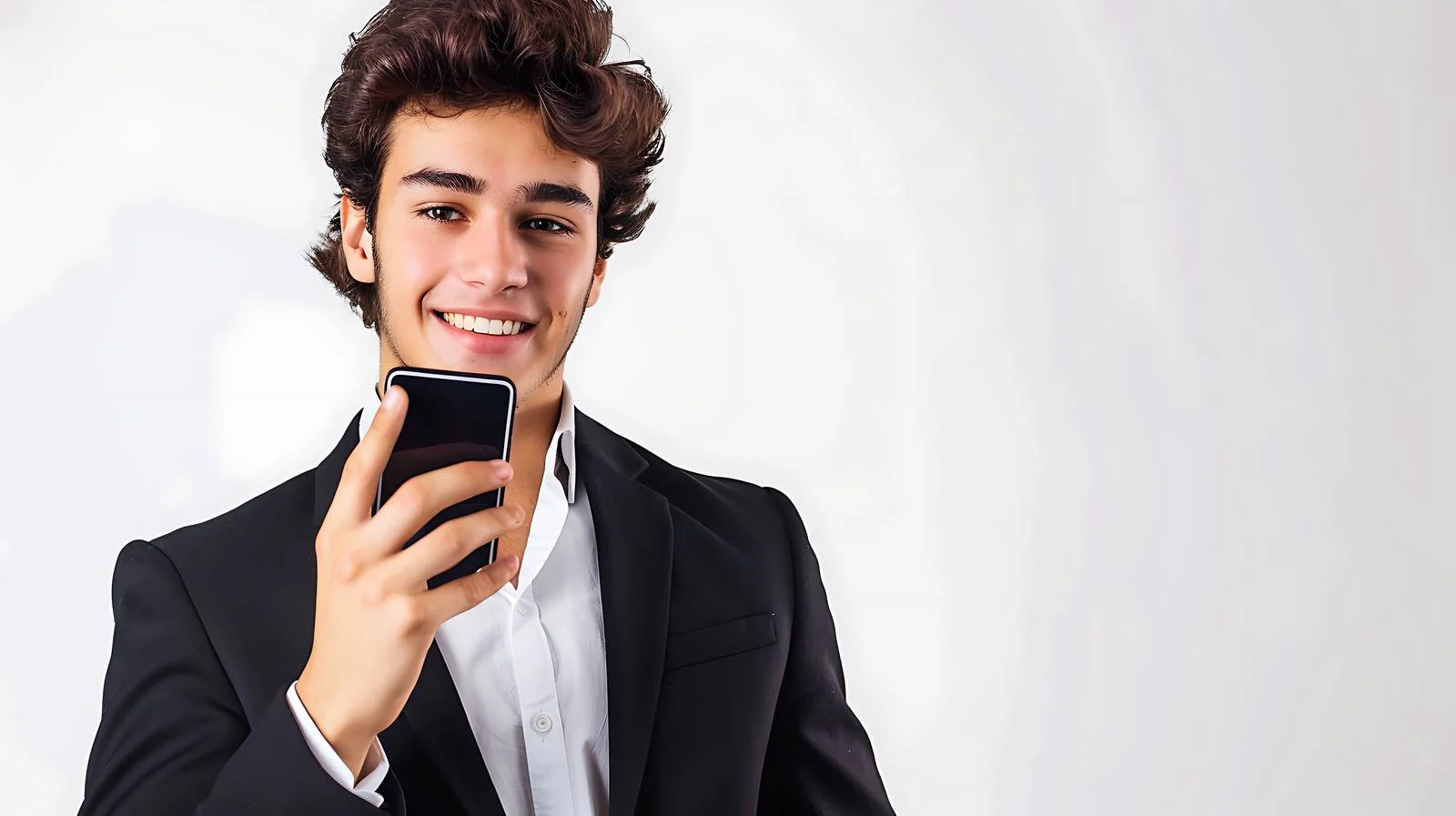 Professional Businessman Using Cell Phone — free download from Dotvec