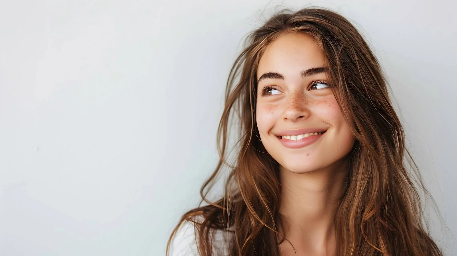 Joyful Woman Daydreaming Outdoors — free download from Dotvec