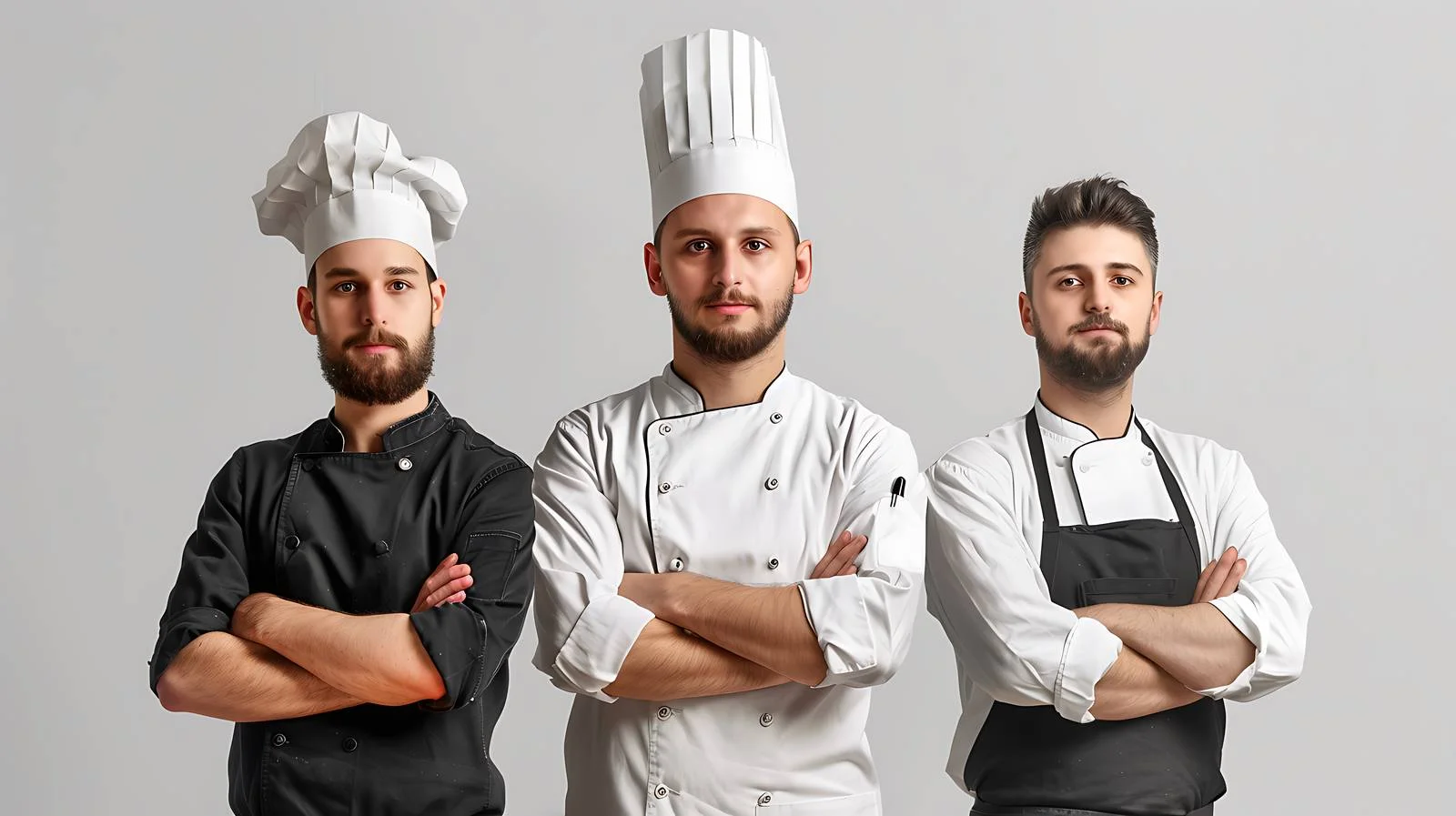 Professional Cooks in Restaurant Kitchen — free download from Dotvec