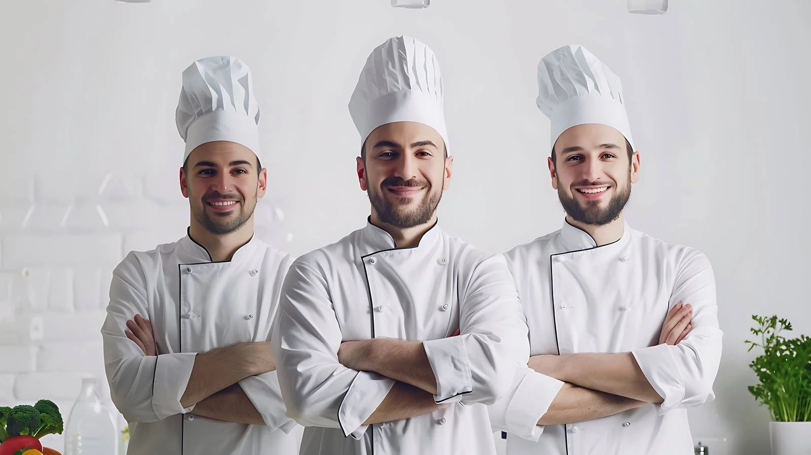 Professional Portrait of Kitchen Cooks — free download from Dotvec