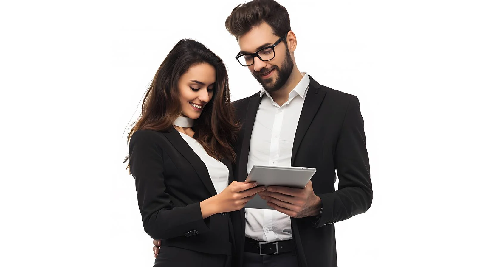 Business Partners Collaborative Portrait — free download from Dotvec