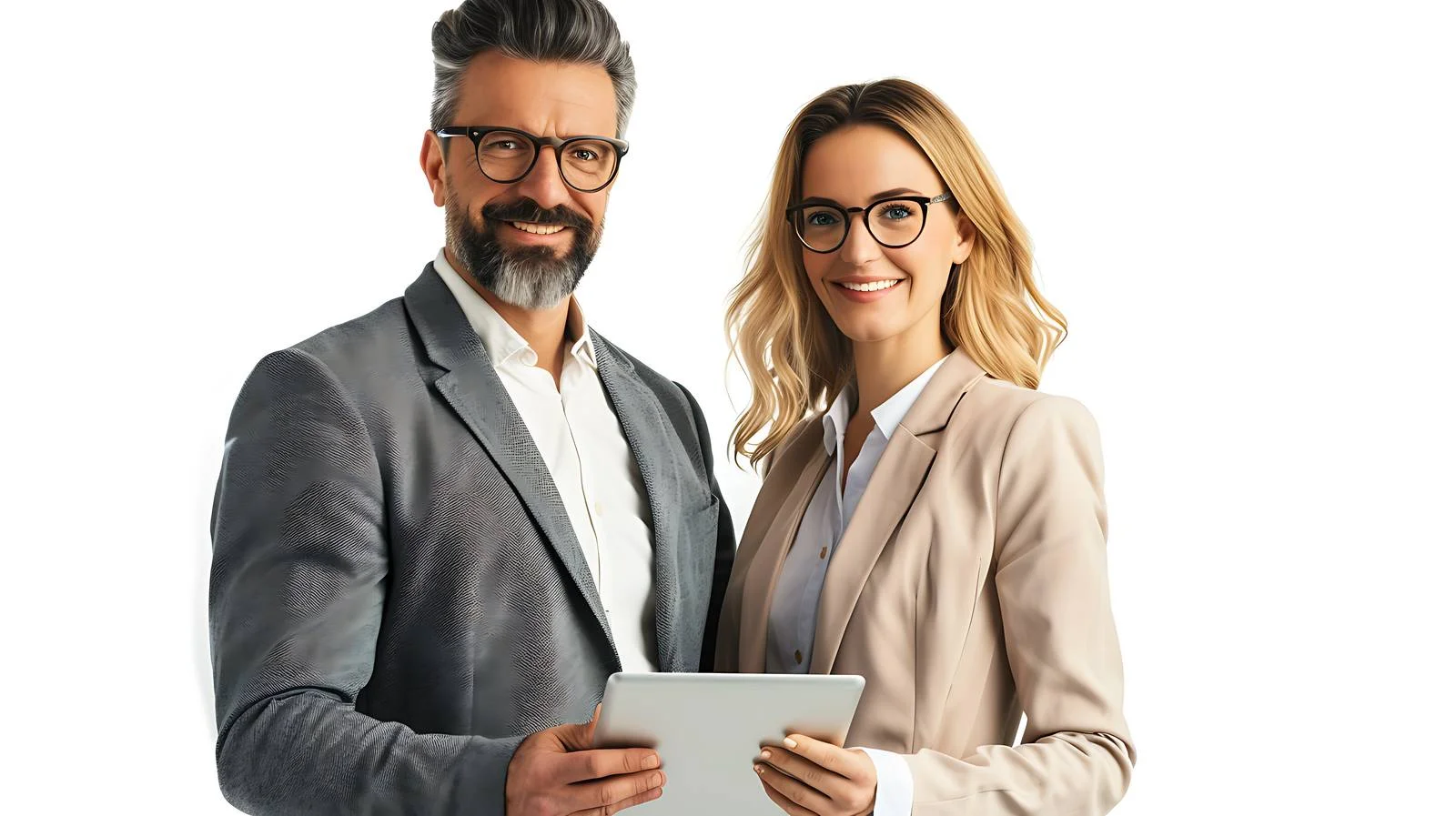 Professional Partnership Portrait — free download from Dotvec