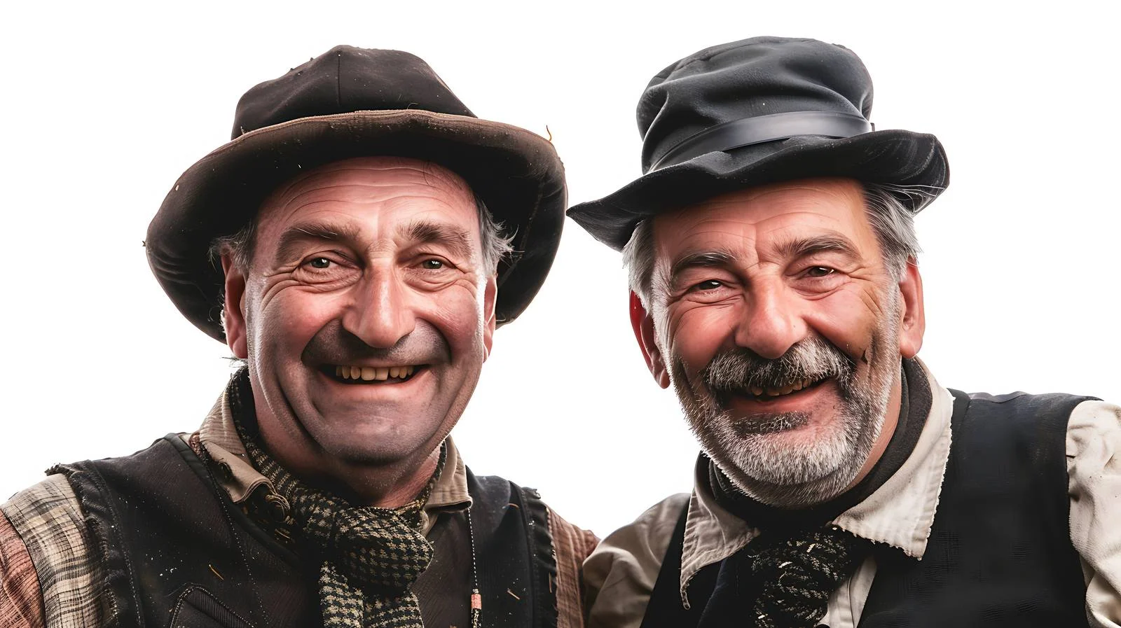 Cheerful Chimney Sweeps Portrait — free download from Dotvec