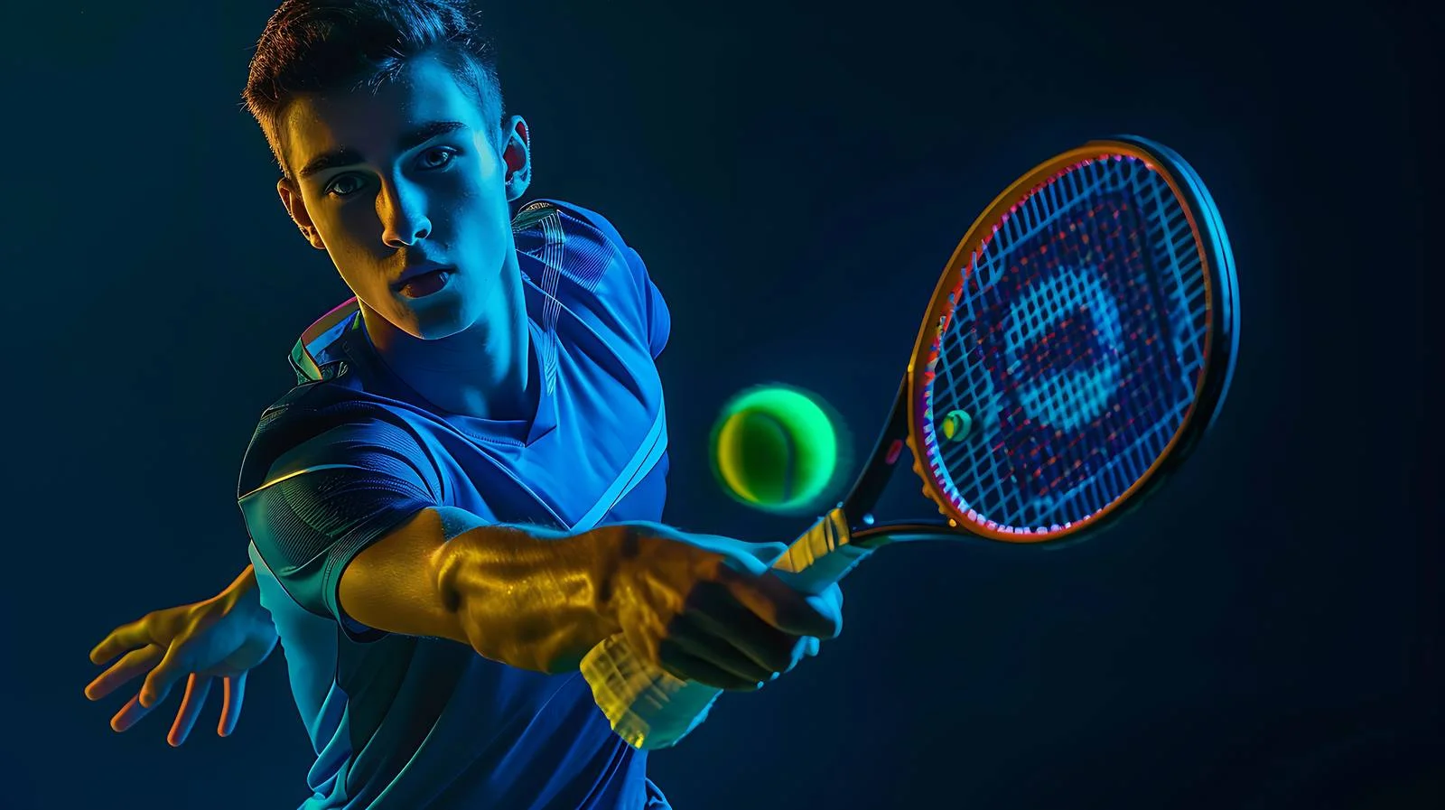 Dynamic Tennis Trainer in Motion — free download from Dotvec