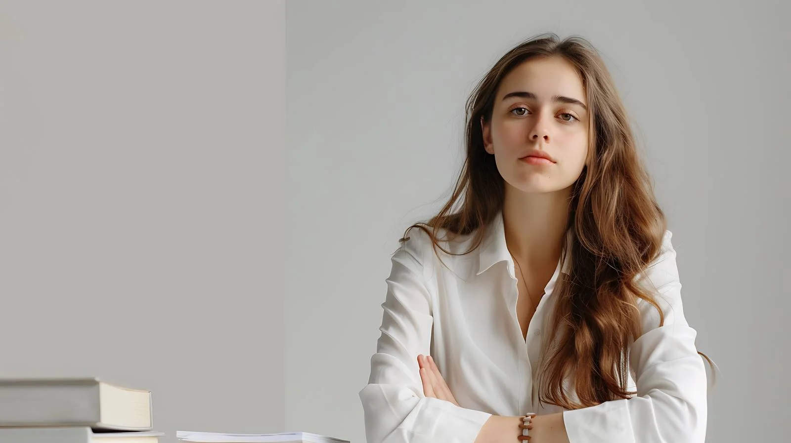 Young Professional Woman Office Portrait — free download from Dotvec