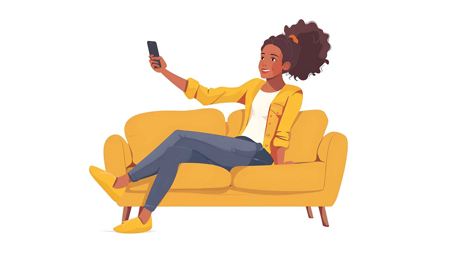 Young Woman Portrait Home Sitting — free download from Dotvec
