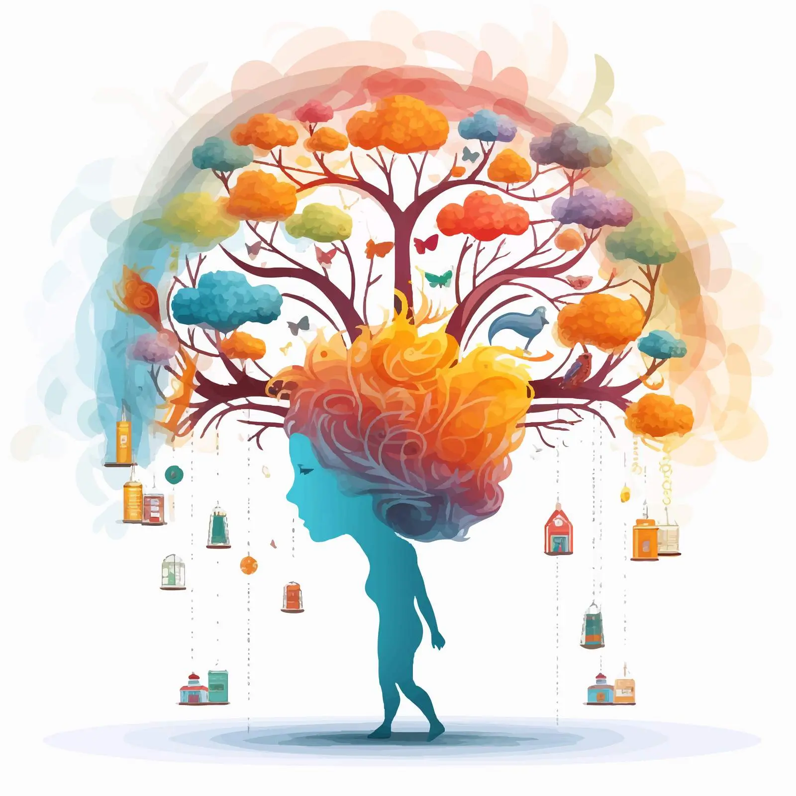 Mental Health Day Vector Poster Design — free download from Dotvec