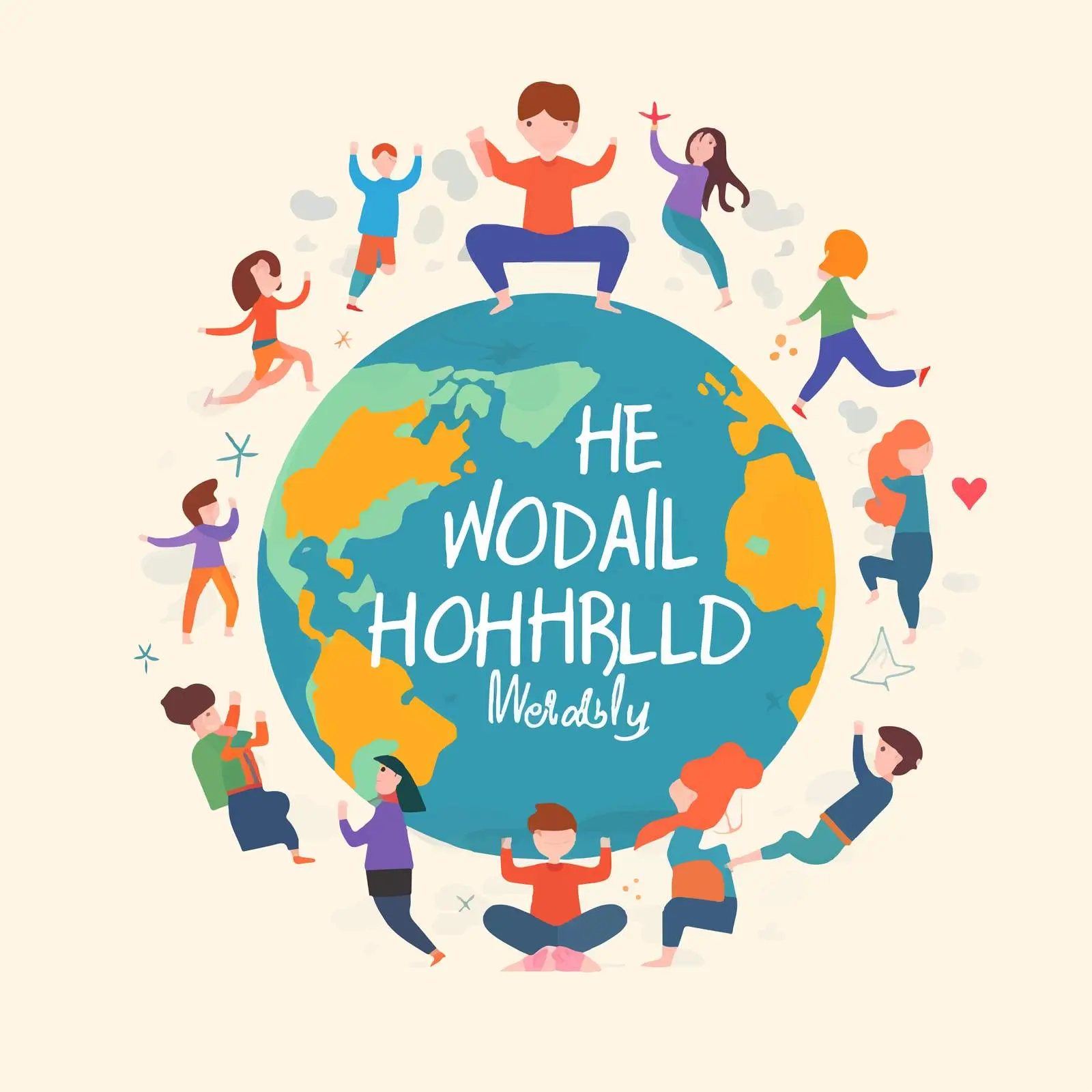 World Mental Health Day Poster Design Illustration — free download from Dotvec