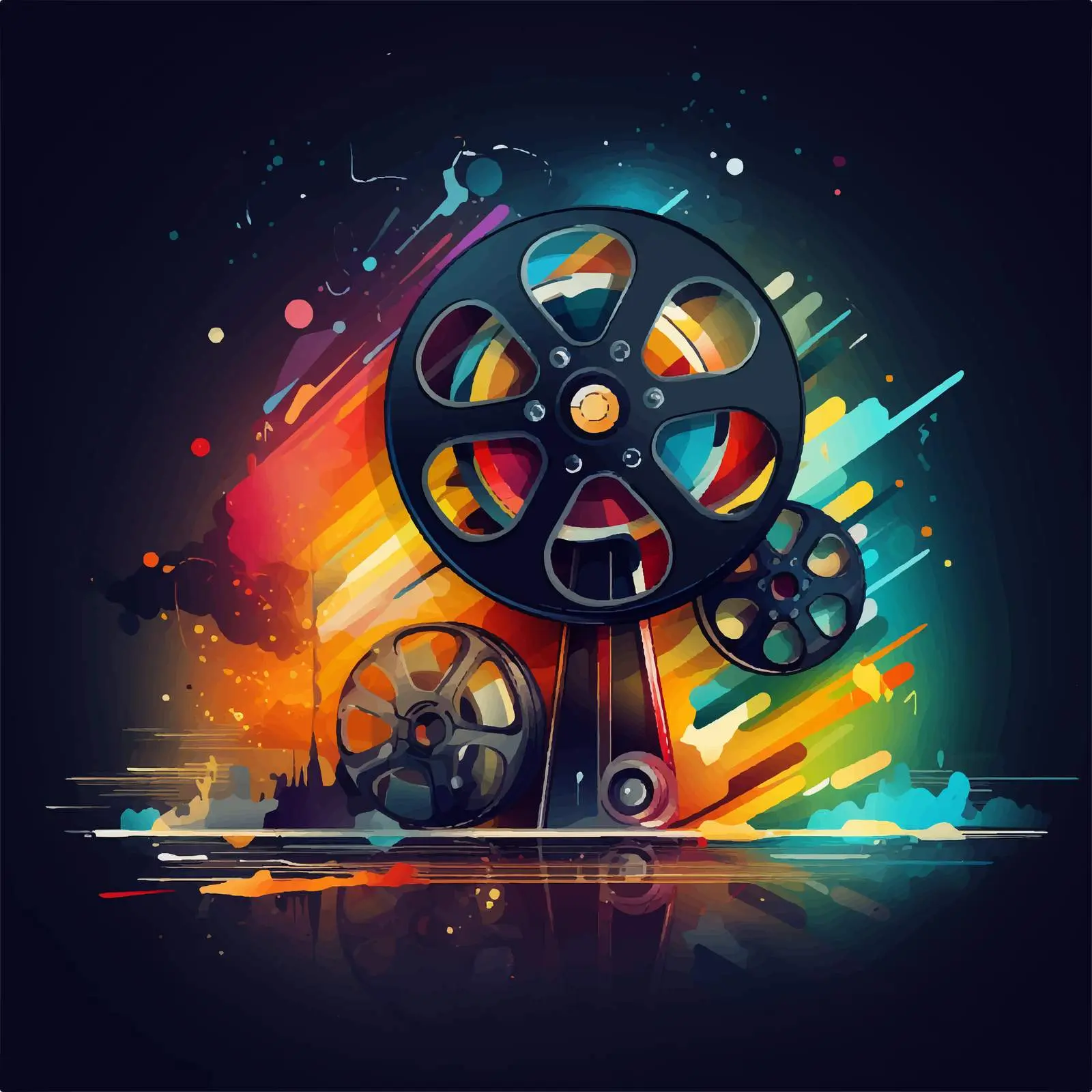 Motion Picture Premiere Flyer Template — free download from Dotvec