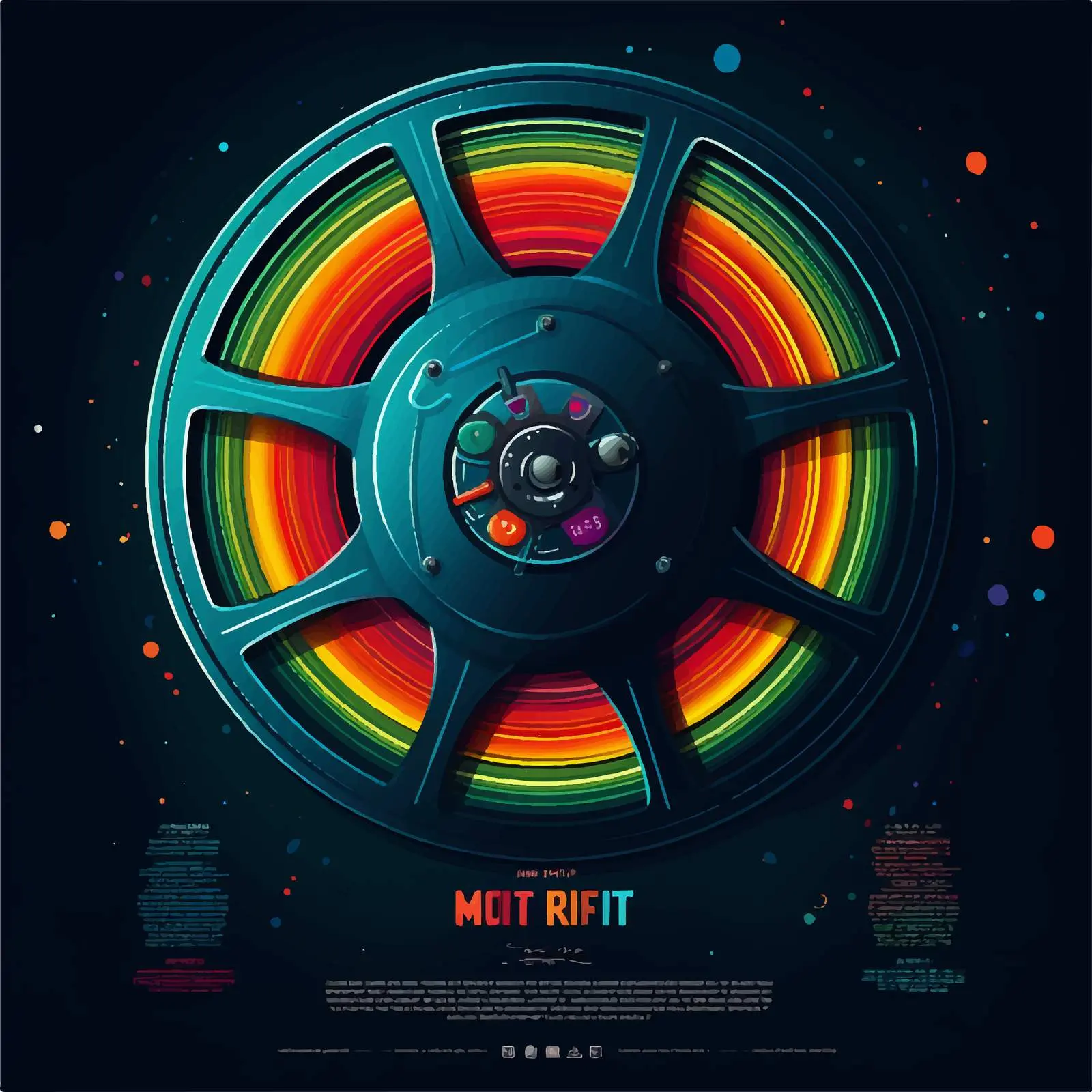 Motion Picture Premiere Poster Template — free download from Dotvec