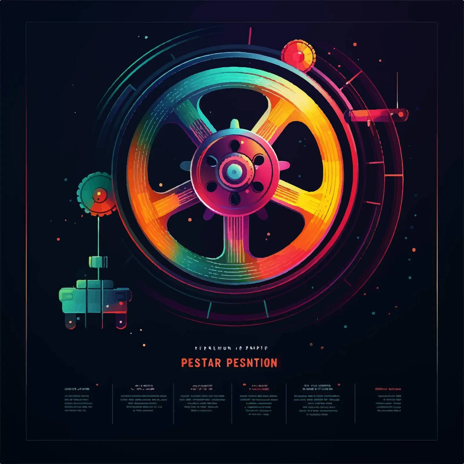 Motion Picture Premiere Flyer Template – free ticket image from Dotvec