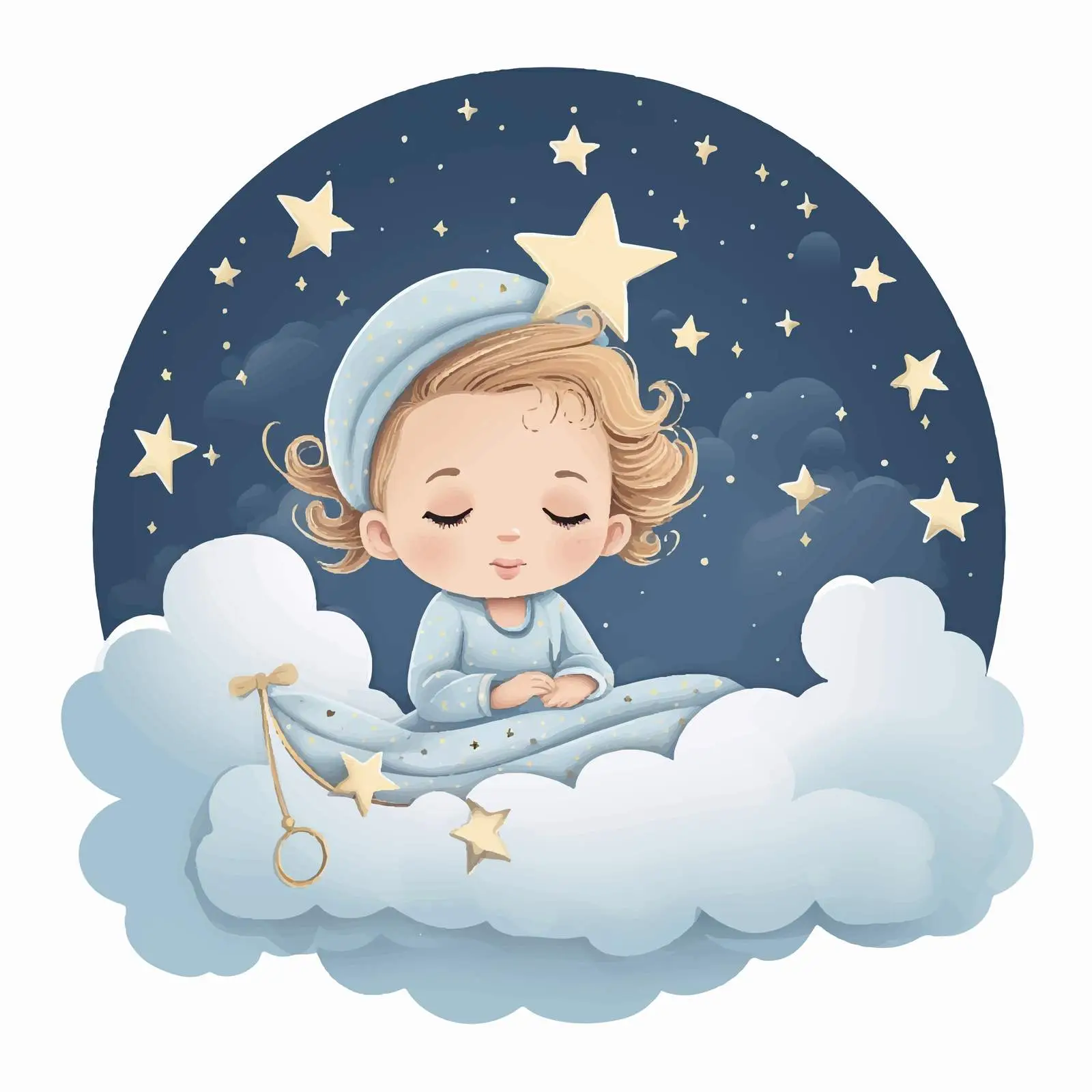 Sweet Dreams Children's Room Poster Template — free download from Dotvec