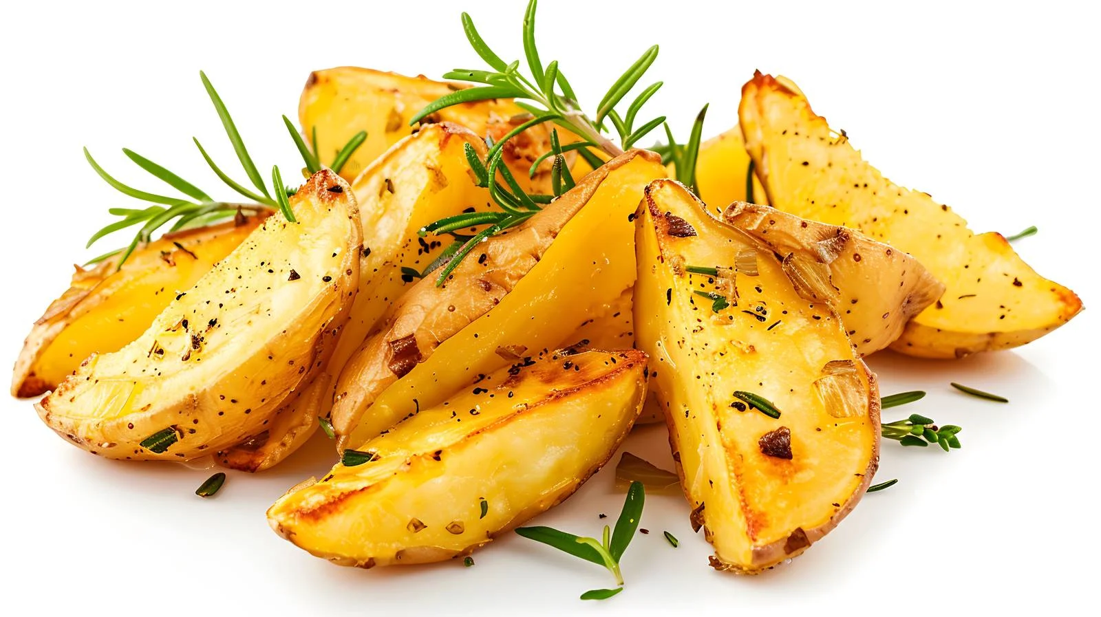 Crispy Potato Wedges with Herbs — free download from Dotvec