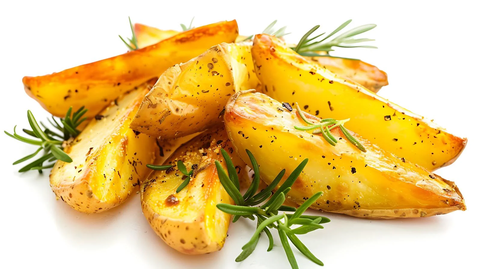 Savory Potato Wedges with Fresh Herbs — free download from Dotvec
