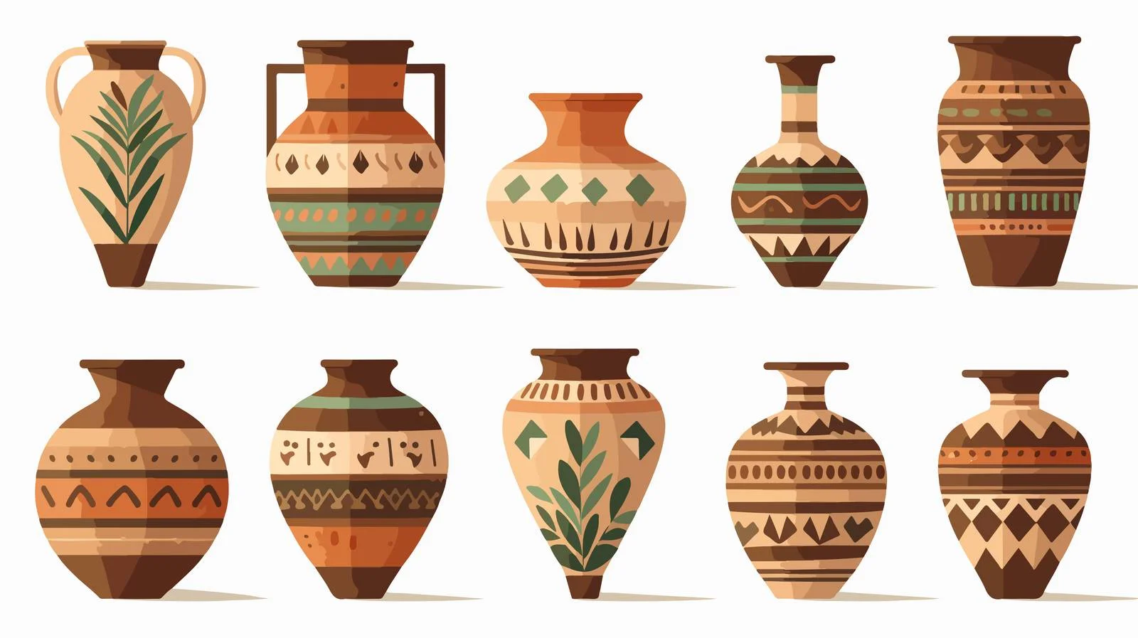 Pottery Clay Design — free download from Dotvec