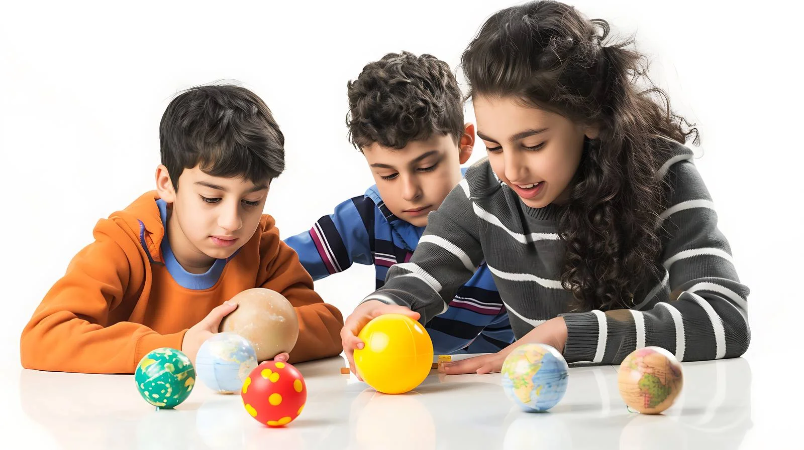 Solar System Model Explanation in Preschool — free download from Dotvec