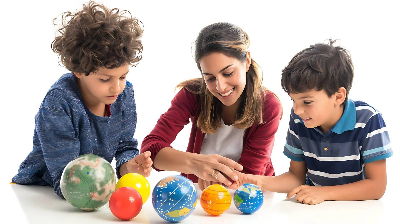 Solar System Model Explanation in Preschool — free download from Dotvec