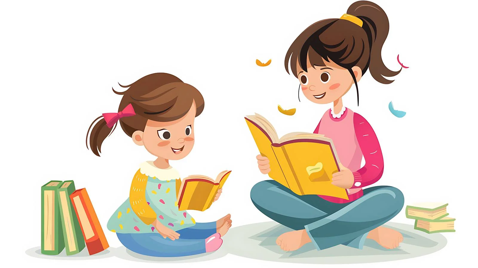 Reading Time in Kindergarten — free download from Dotvec