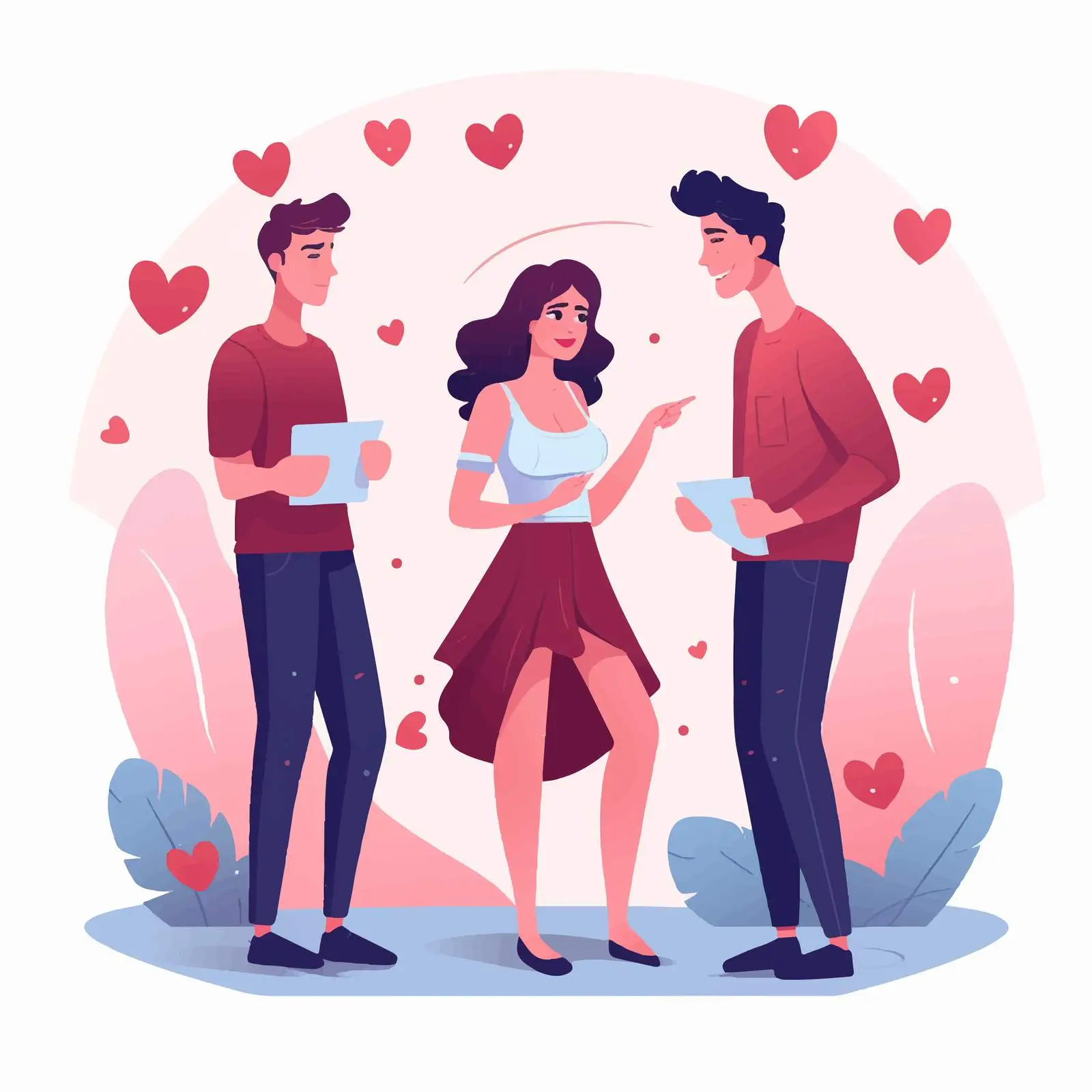 Choosing a New Love Over Existing Relationship — free download from Dotvec