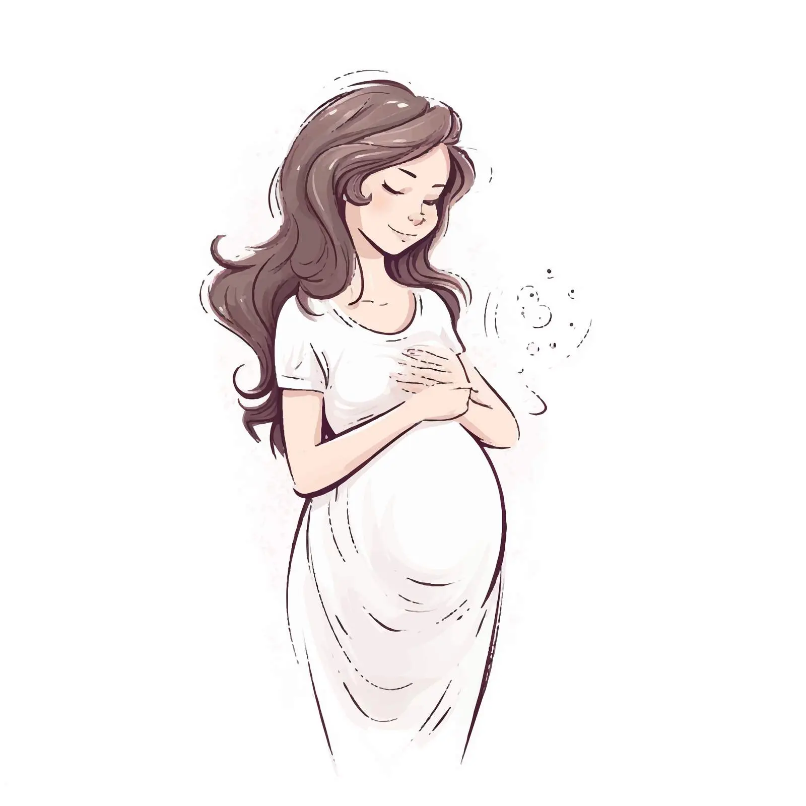 Counting Weeks of Pregnancy with Expectant Mother – free sound image from Dotvec