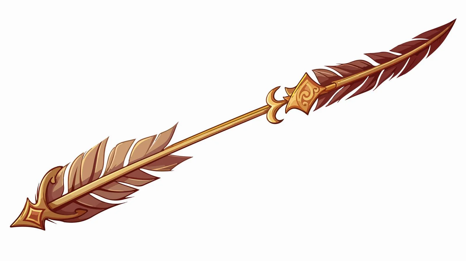 Cartoon Arrow Stock Vector Illustration — free download from Dotvec