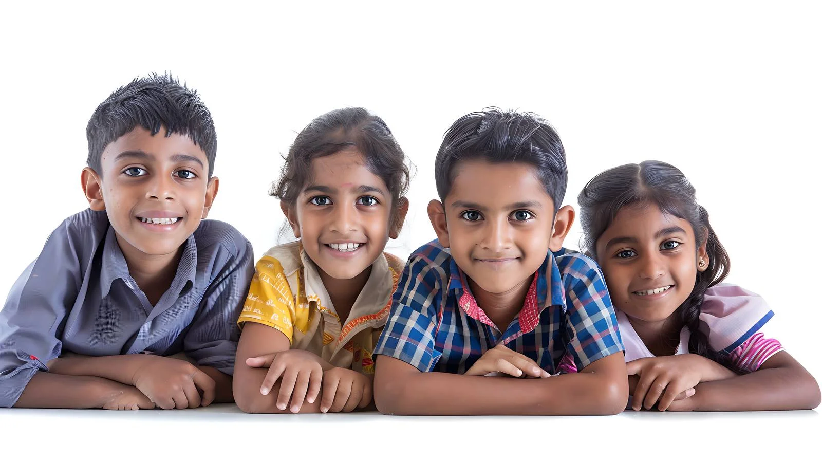 Rural Primary School Students Group Photo — free download from Dotvec