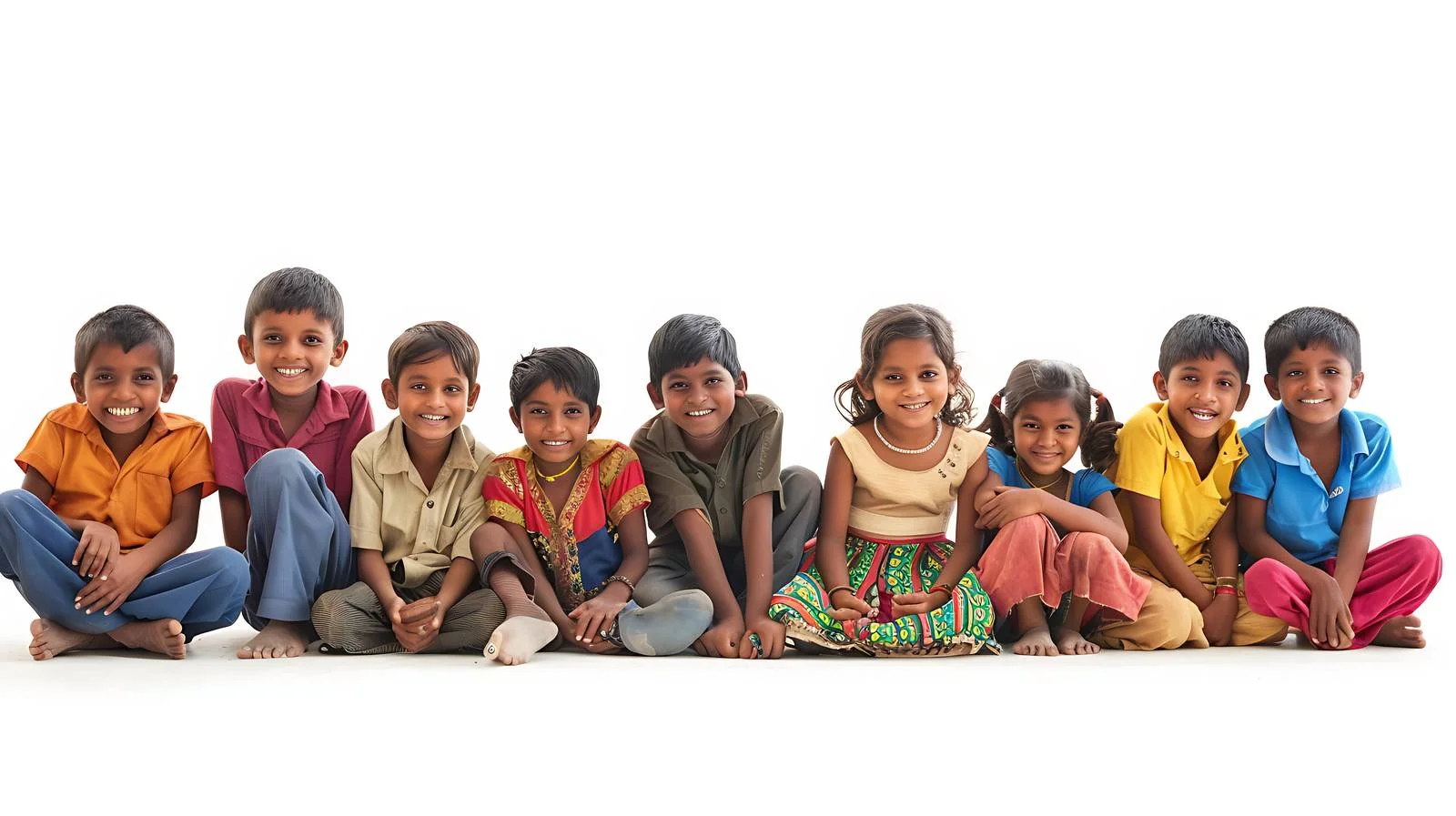 Rural Primary School Students Gathering Image — free download from Dotvec