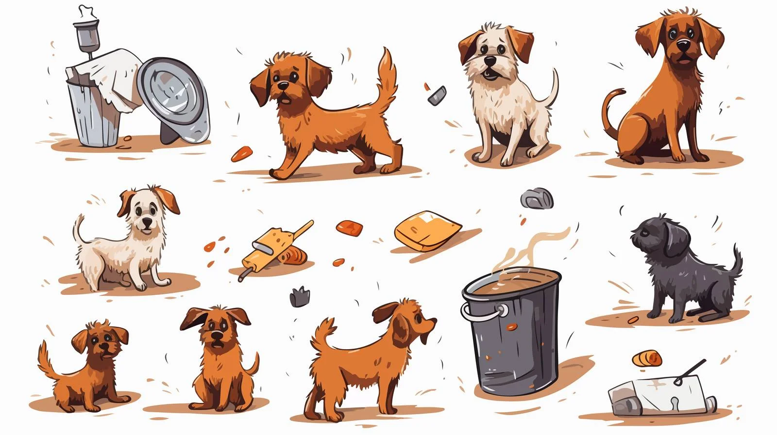 Addressing Bad Dog Behavior: Playful Pup — free download from Dotvec