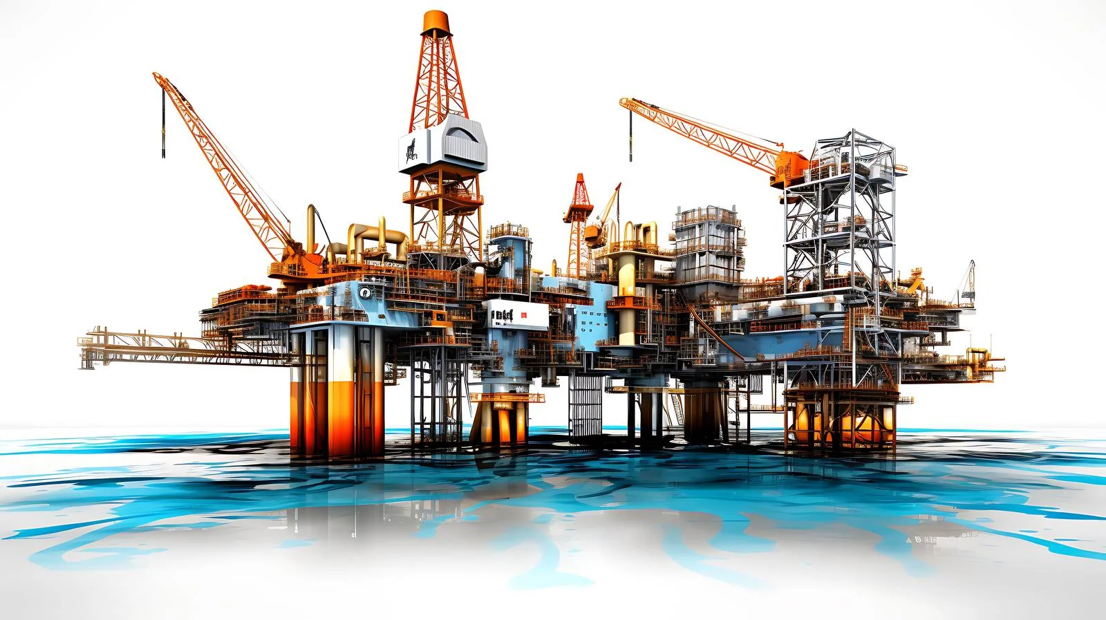 Extraction of oil and gas in Gulf — free download from Dotvec