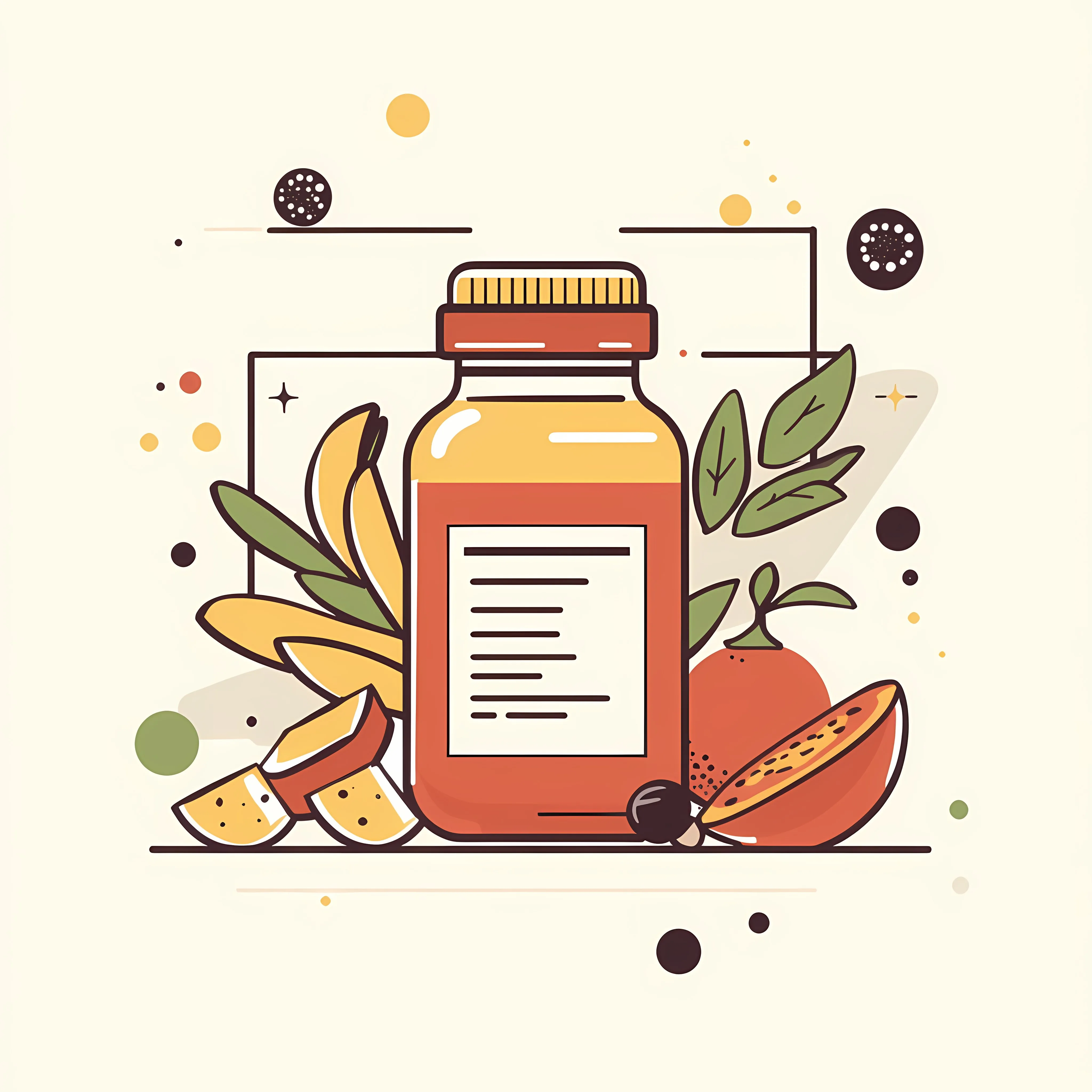 Free Ingredient Label Vector Illustration — free download from Dotvec