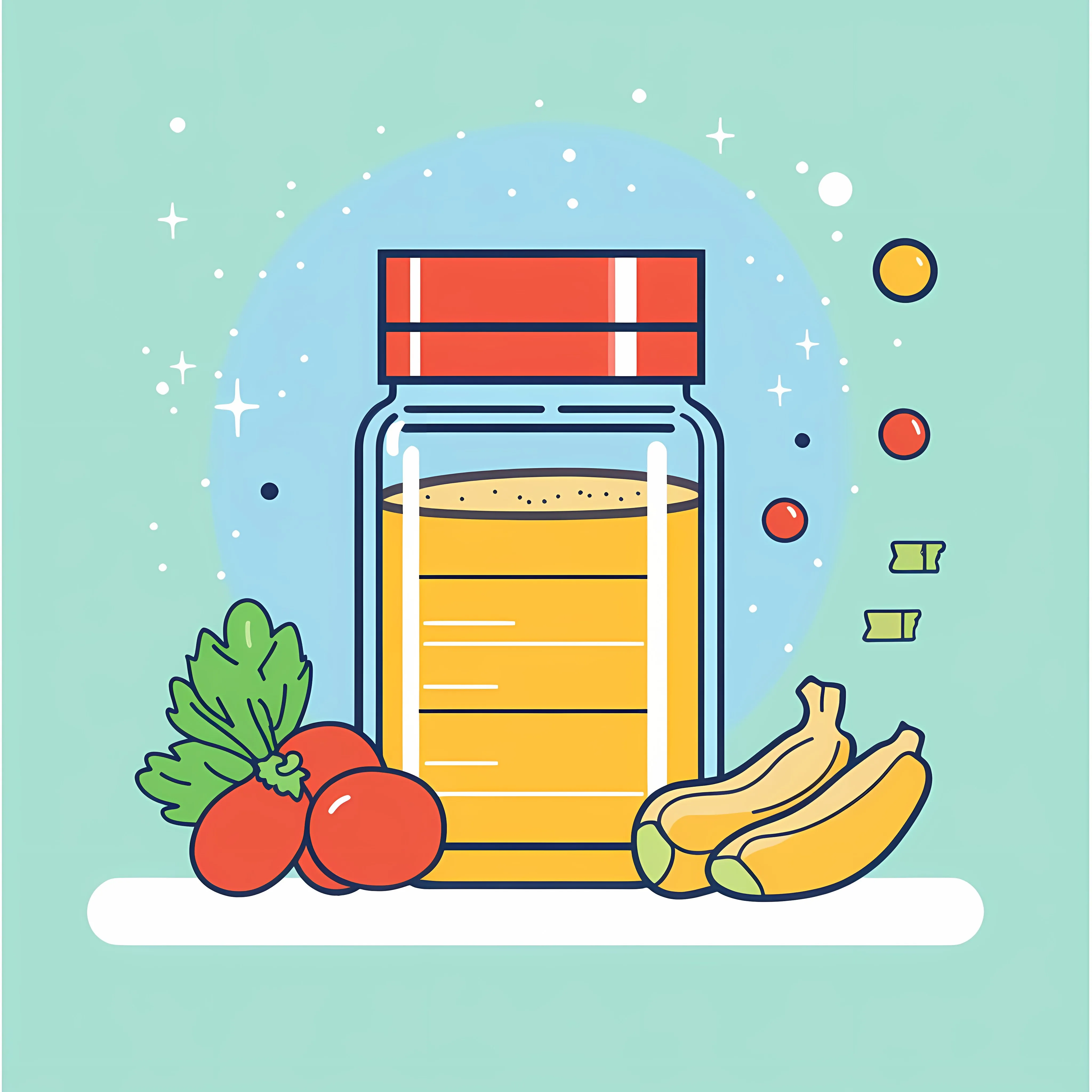 Free Ingredient Label Flat Vector Illustration — free download from Dotvec